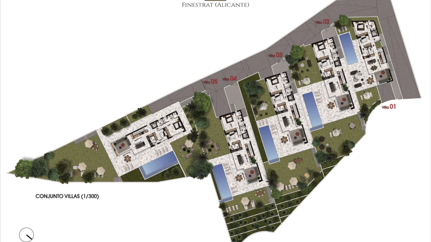 NE1487V - Newbuild Luxury Villas in Finestrat
