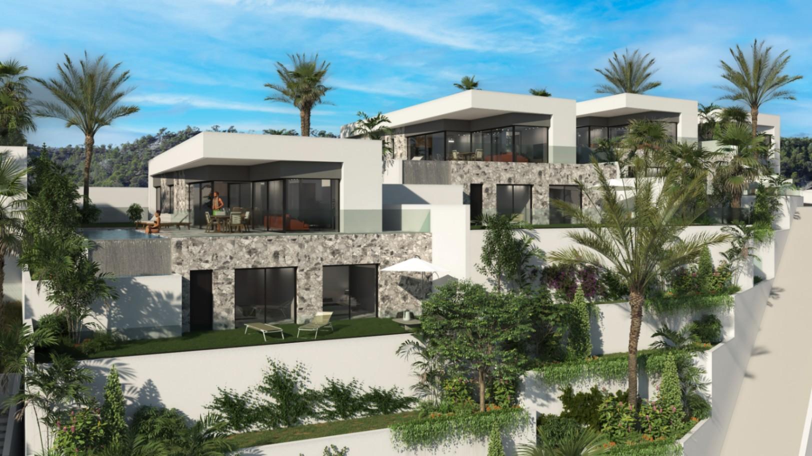 NE1487V - Newbuild Luxury Villas in Finestrat