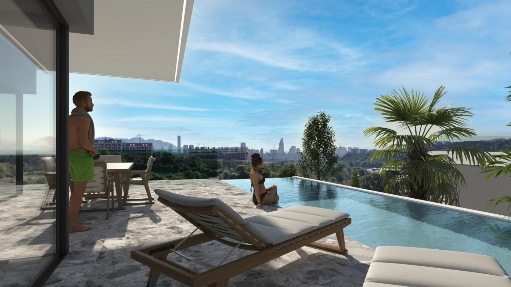 NE1487V - Newbuild Luxury Villas in Finestrat
