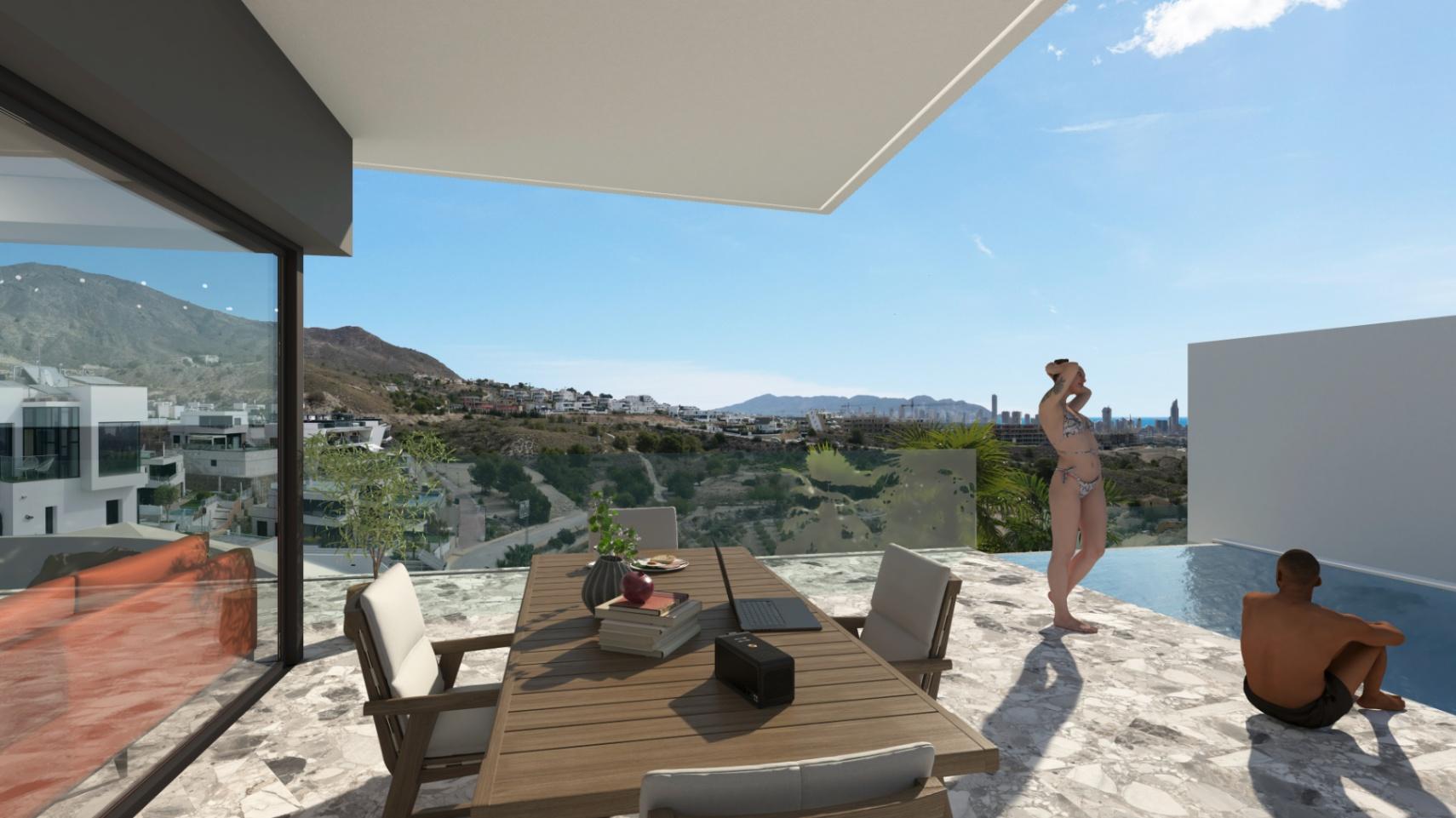 NE1487V - Newbuild Luxury Villas in Finestrat