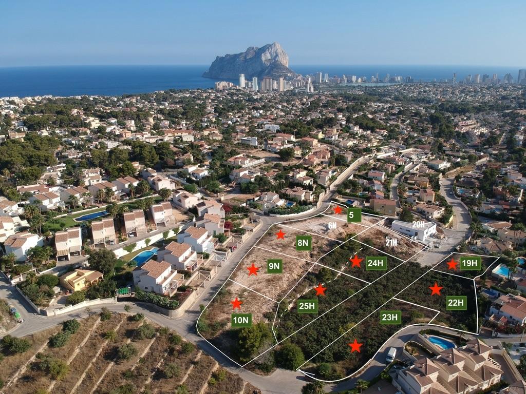 NE1492P - Urban Plot for sale in Calpe