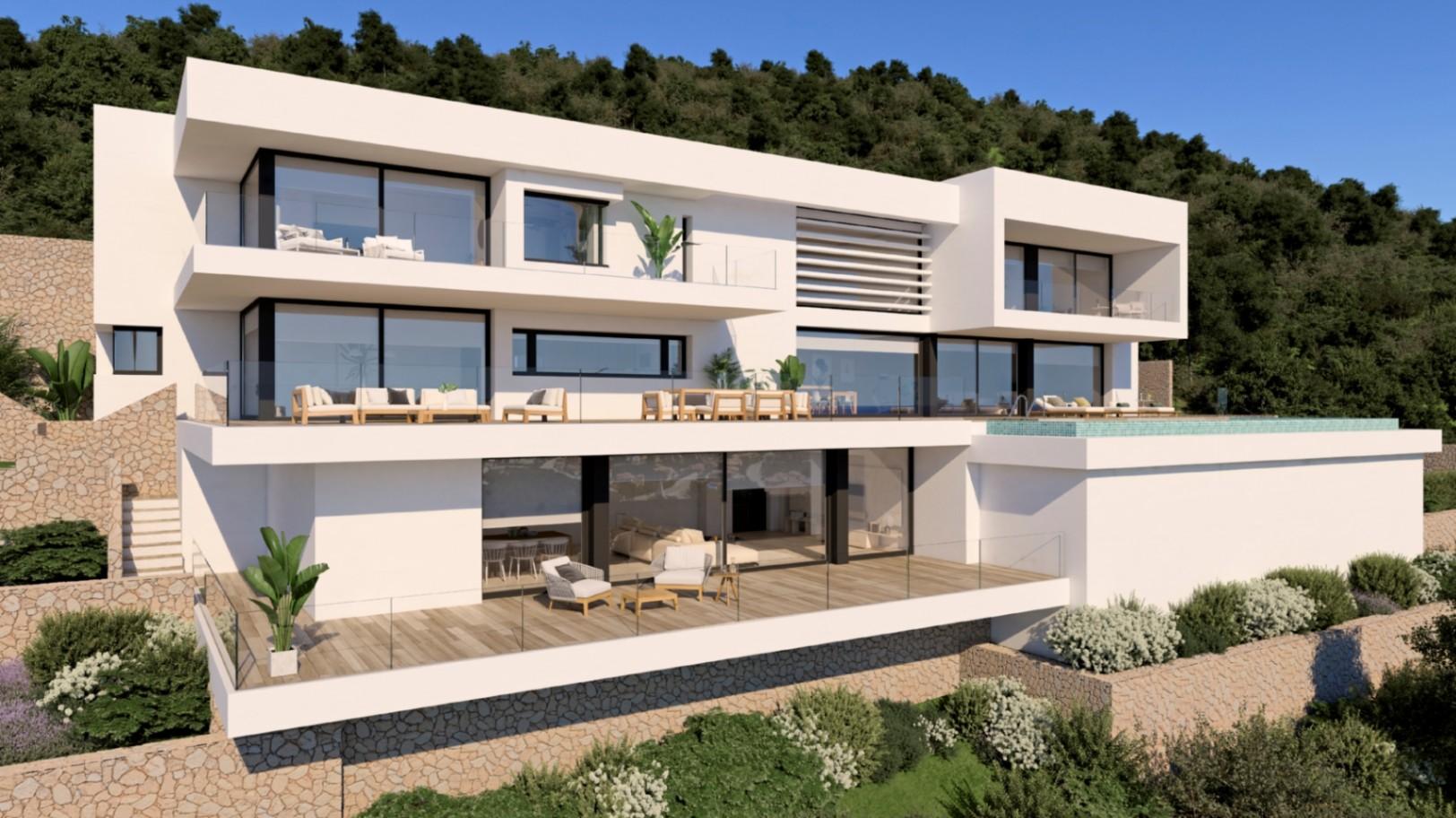 NE1221V - Luxury villa in Cumbre del Sol, Costa Blanca