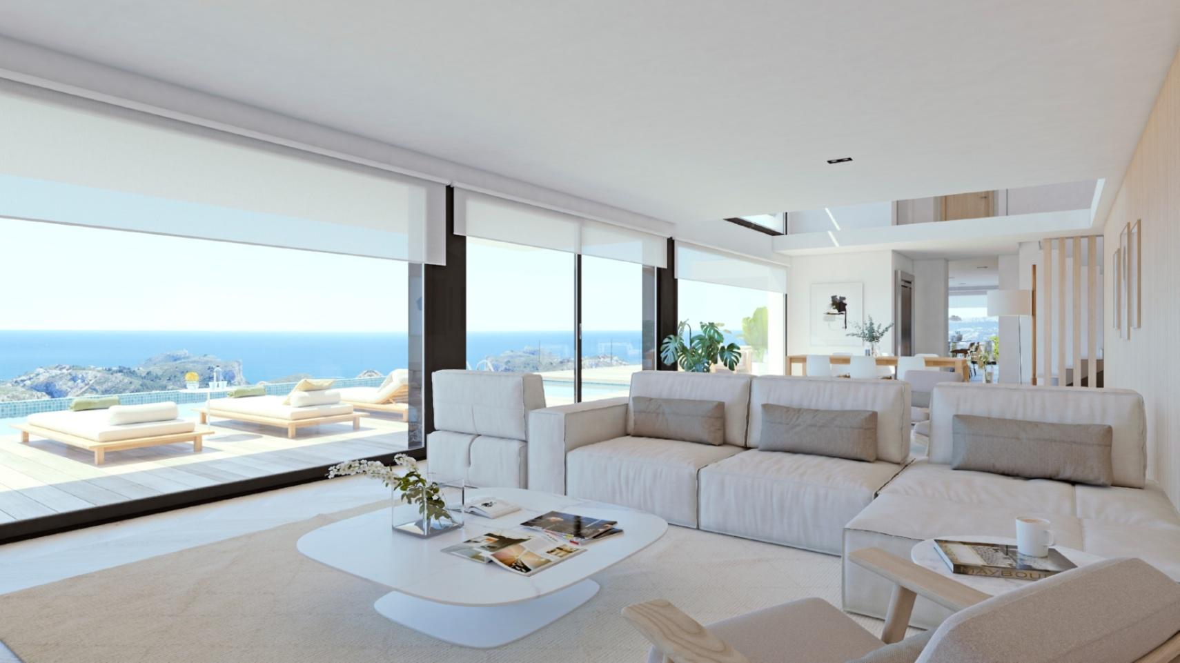 NE1221V - Luxury villa in Cumbre del Sol, Costa Blanca