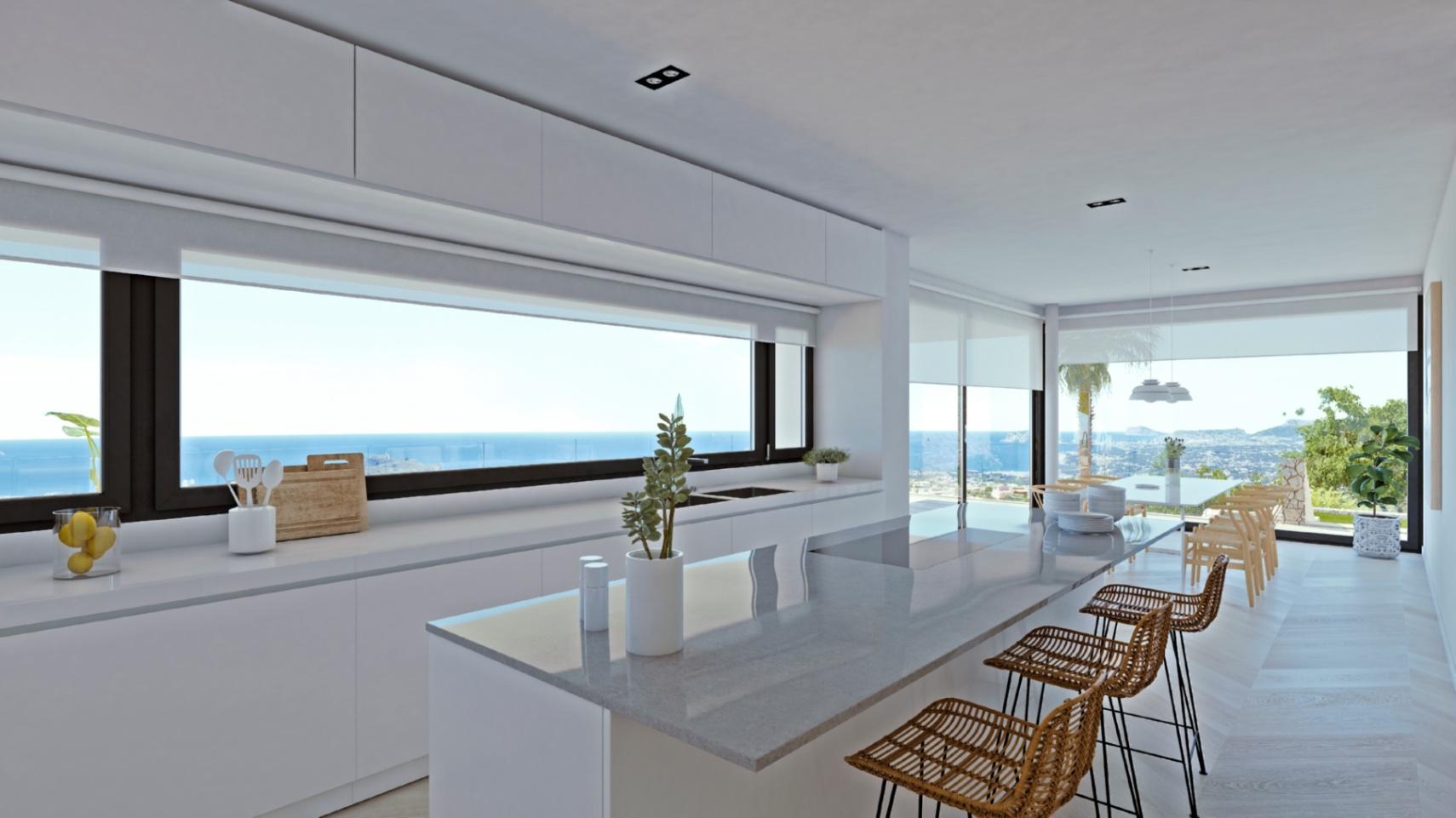 NE1221V - Luxury villa in Cumbre del Sol, Costa Blanca