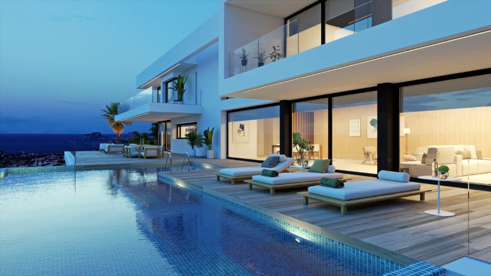 NE1221V - Luxury villa in Cumbre del Sol, Costa Blanca