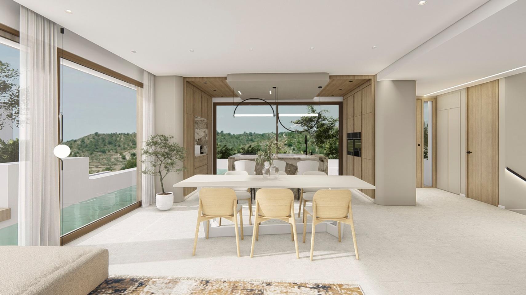NE1367V - Luxury new-build villa in Finestrat, Alicante