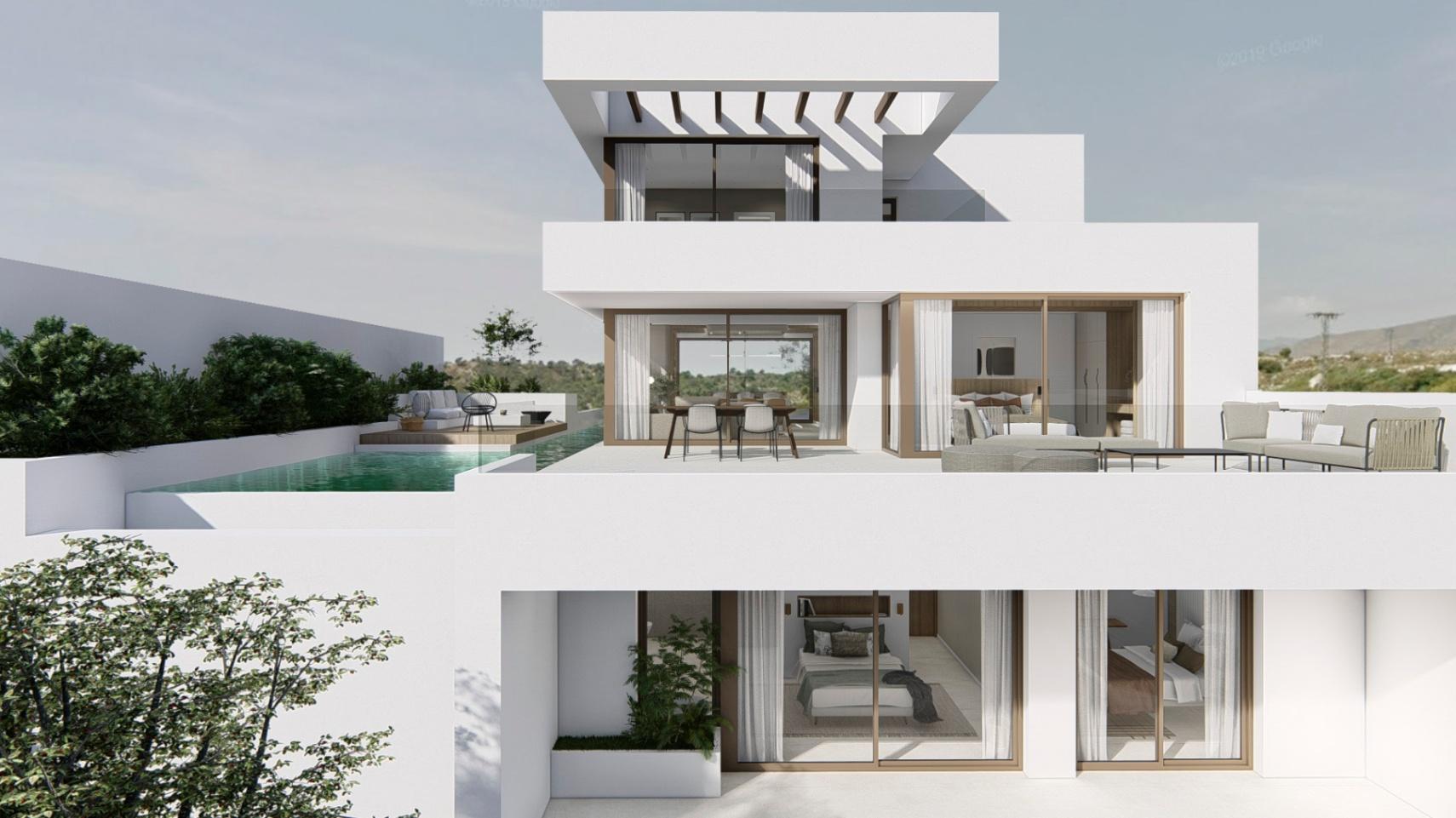 NE1367V - Luxury new-build villa in Finestrat, Alicante