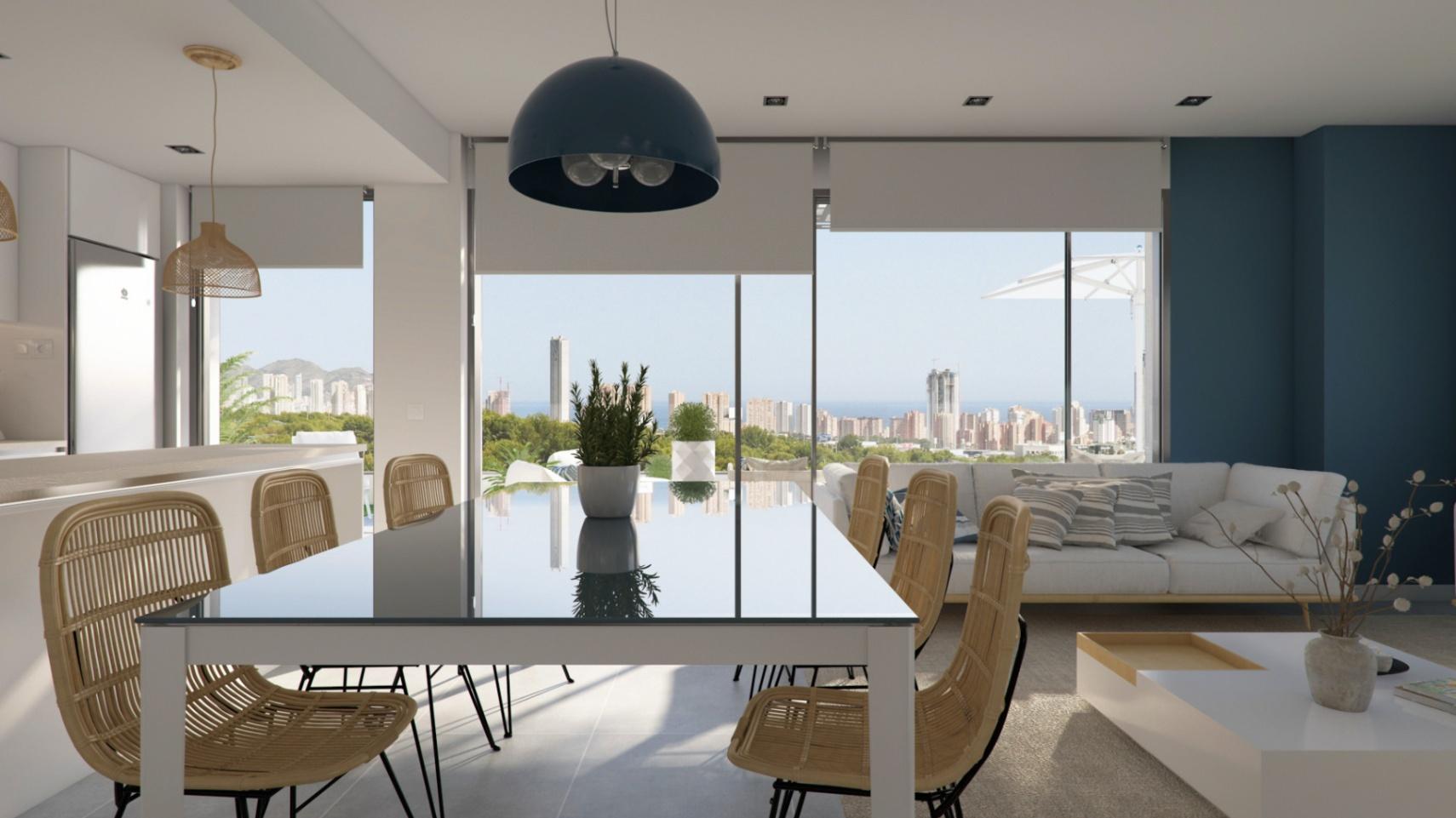 NE1298A - Stunning Sea View Apartments in a Private Resort – Finestrat
