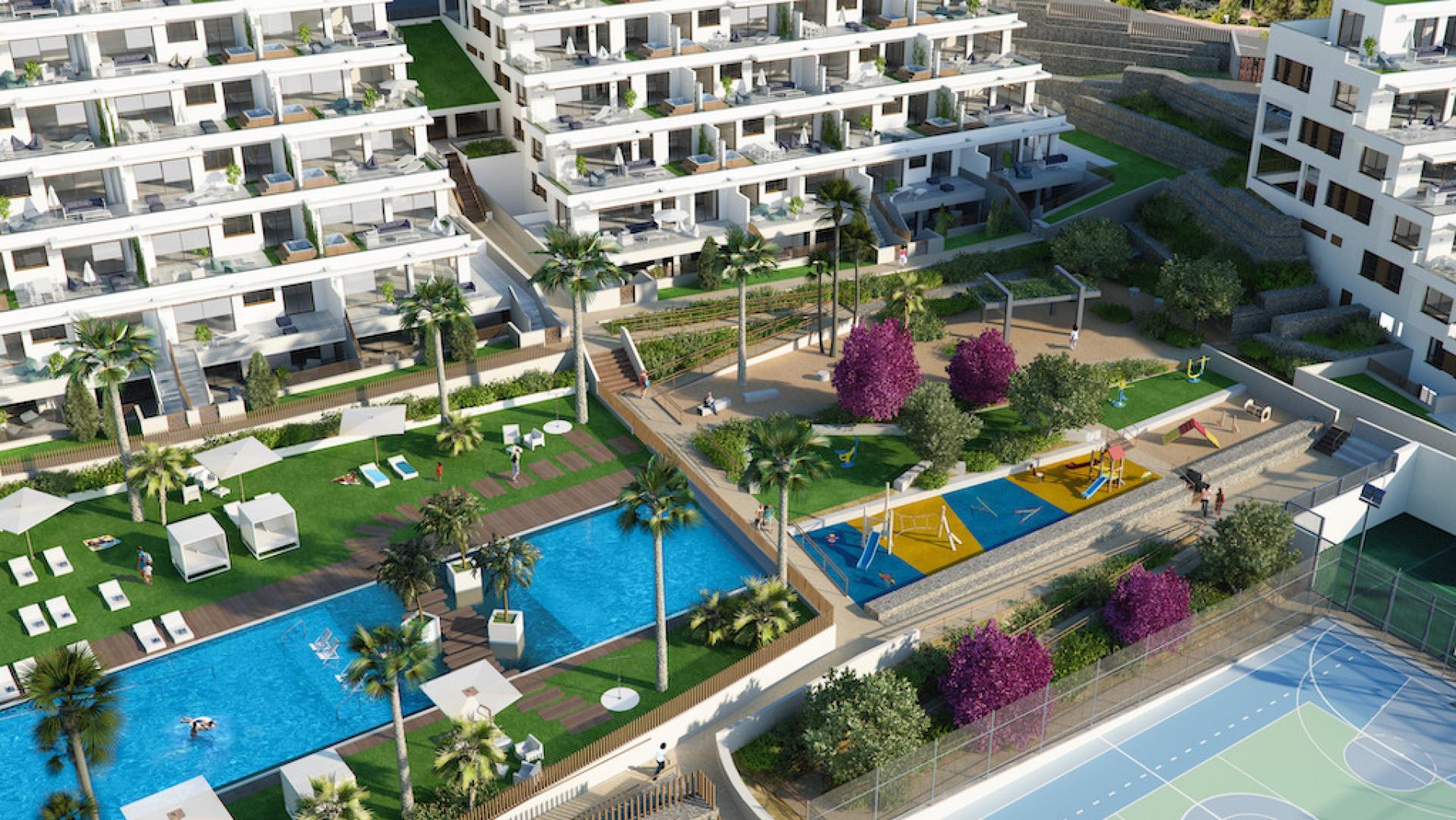 NE1298A - Stunning Sea View Apartments in a Private Resort – Finestrat