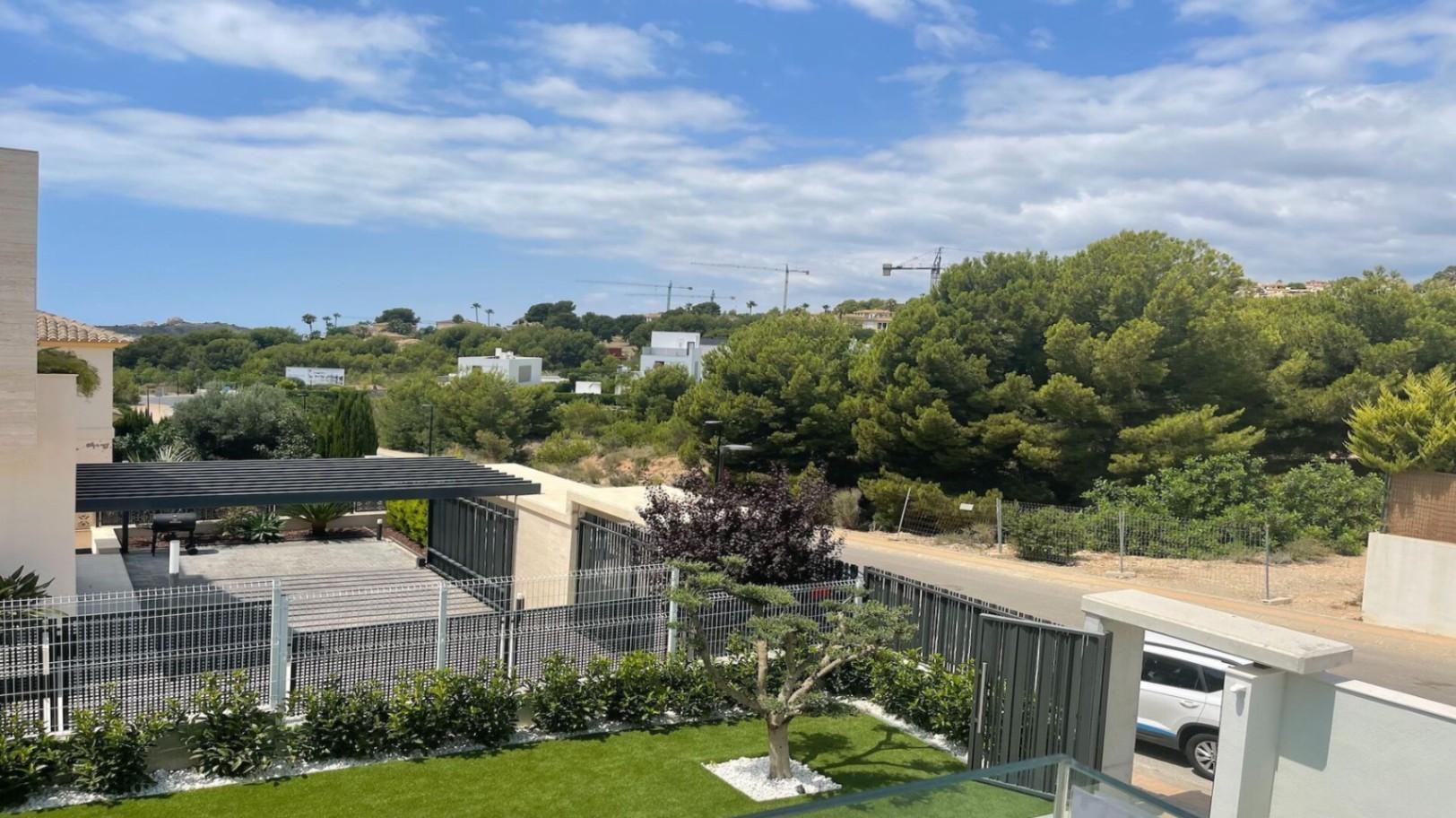NE1233V - Minimalist dream villa with pool in Finestrat