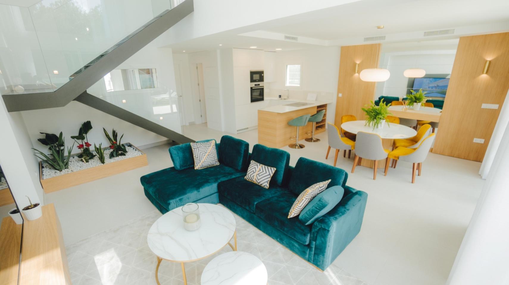 NE1233V - Minimalist dream villa with pool in Finestrat