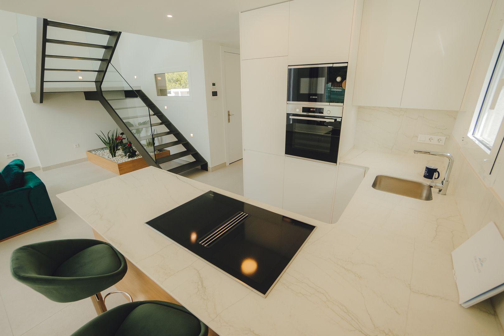 NE1233V - Minimalist dream villa with pool in Finestrat