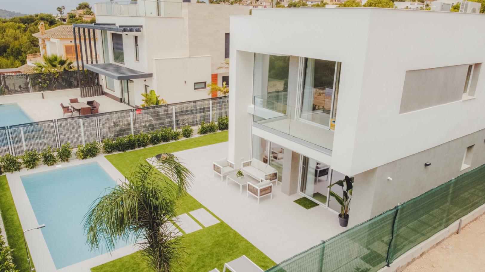 NE1233V - Minimalist dream villa with pool in Finestrat
