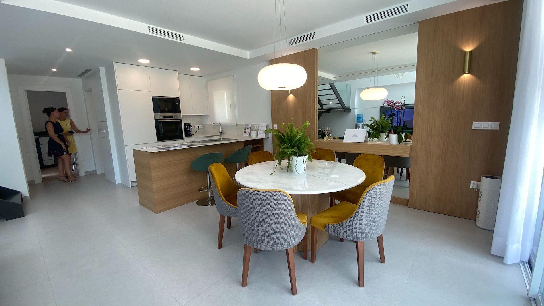 NE1233V - Minimalist dream villa with pool in Finestrat