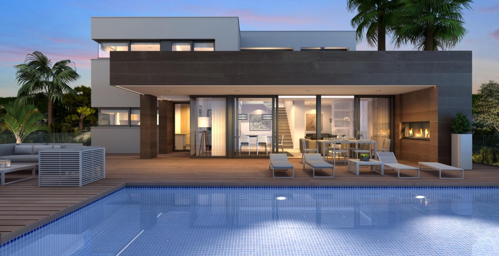 Luxury villa in Cumbre del Sol