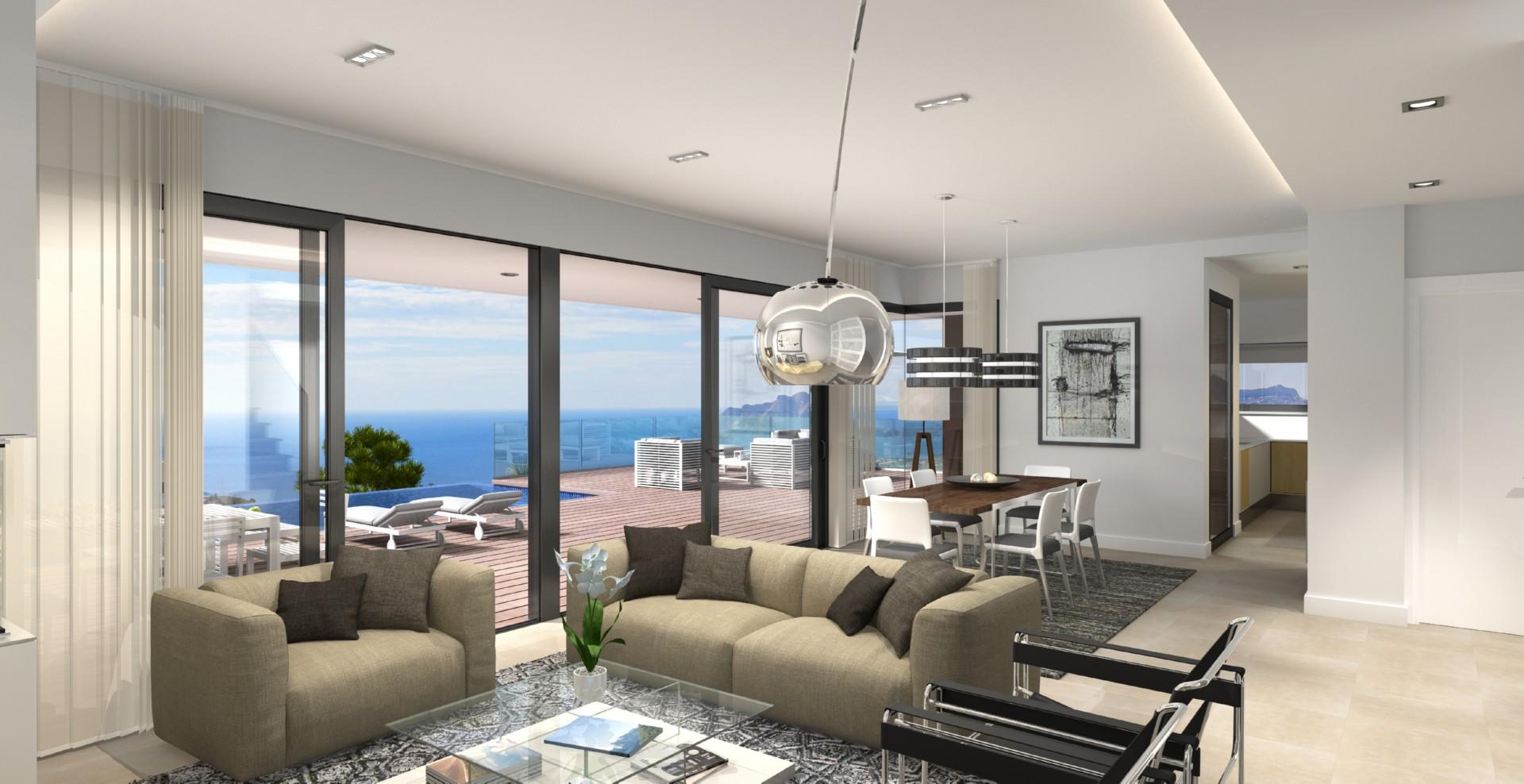 Luxury villa in Cumbre del Sol