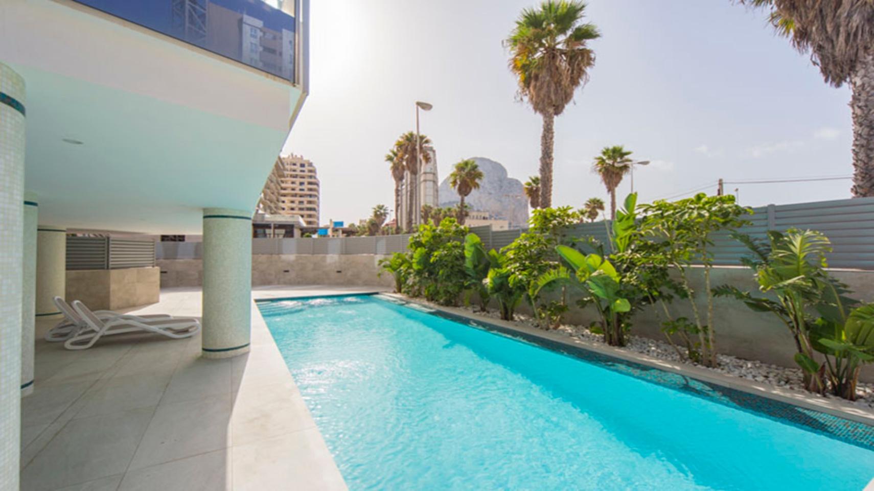 Apartment with sea-views in Calpe, Alicante