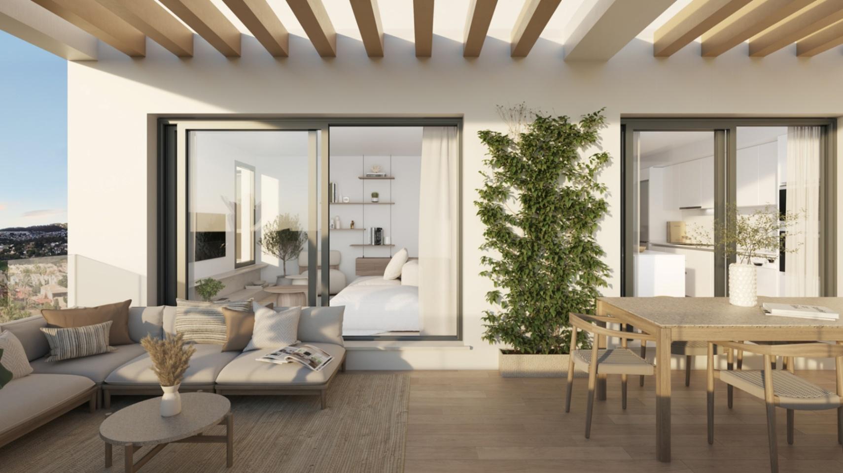 NE1364A - Calpe New-Build Apartment, Sea Views