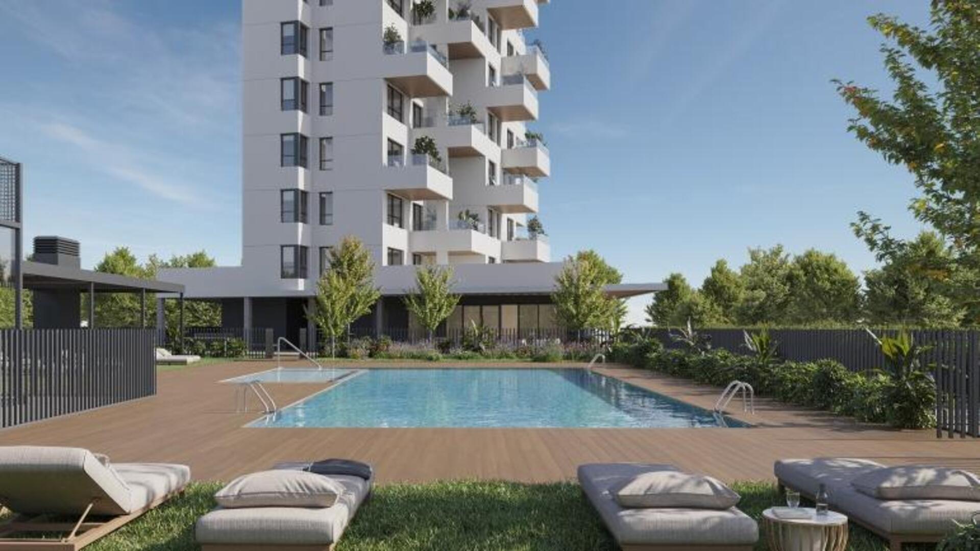 NE1364A - Calpe New-Build Apartment, Sea Views