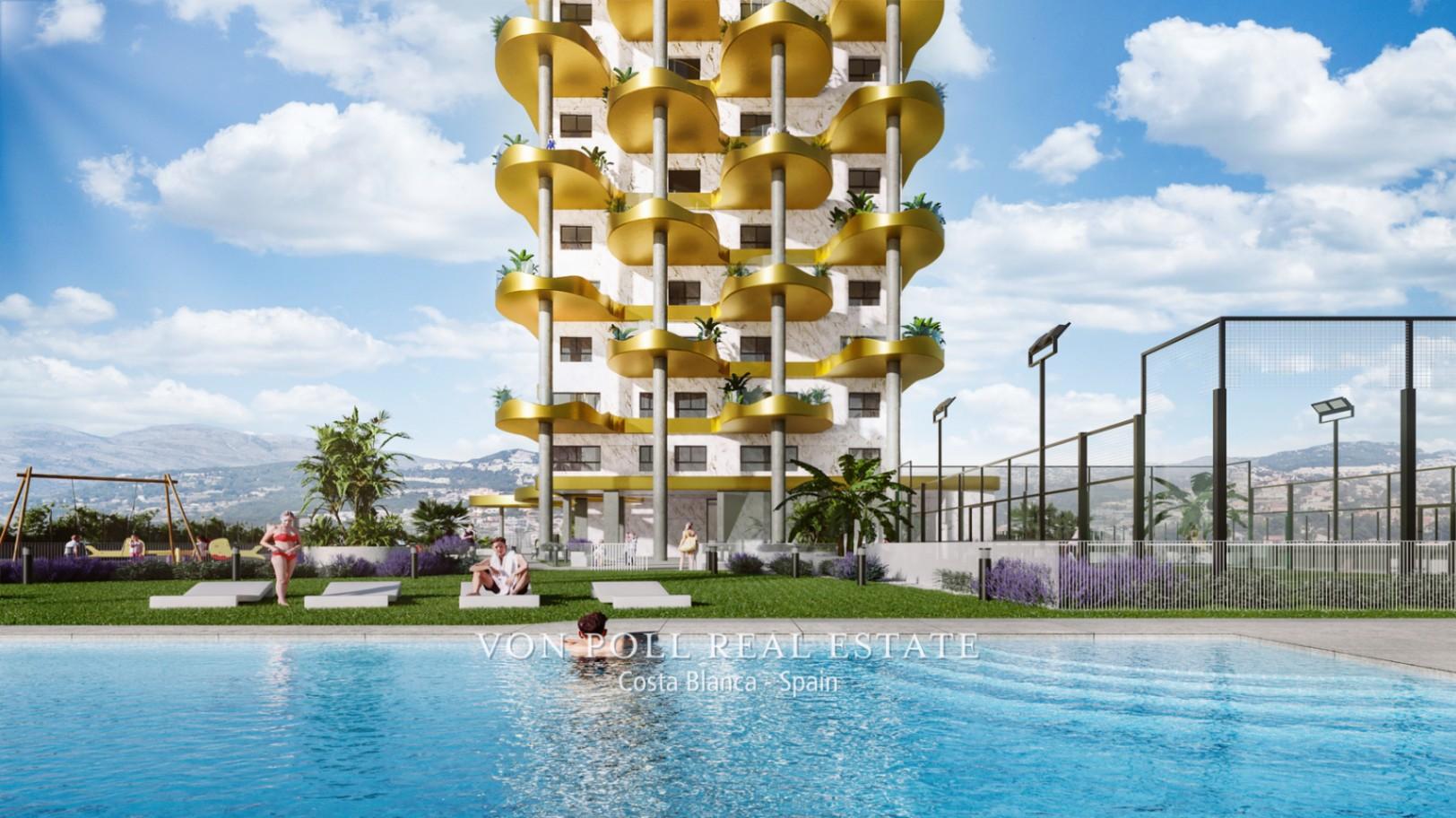 New-build luxury apartment in Calpe, Alicante