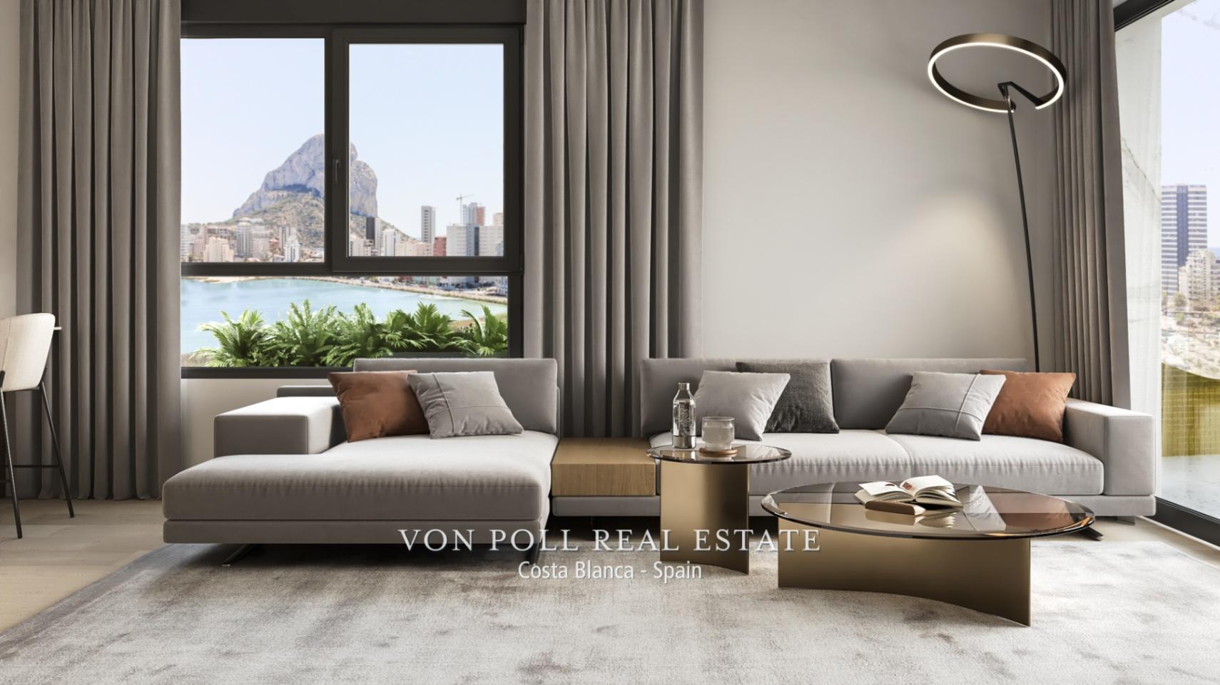 New-build luxury apartment in Calpe, Alicante