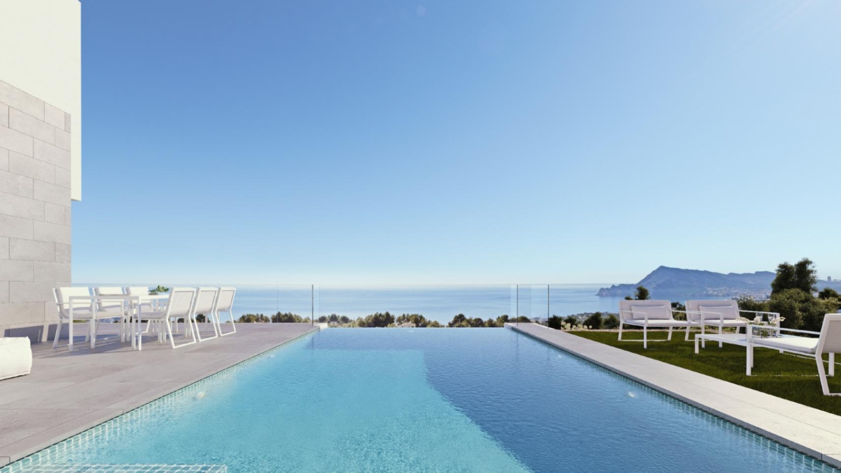 NE1217V - Luxury Sea view villa in Altea