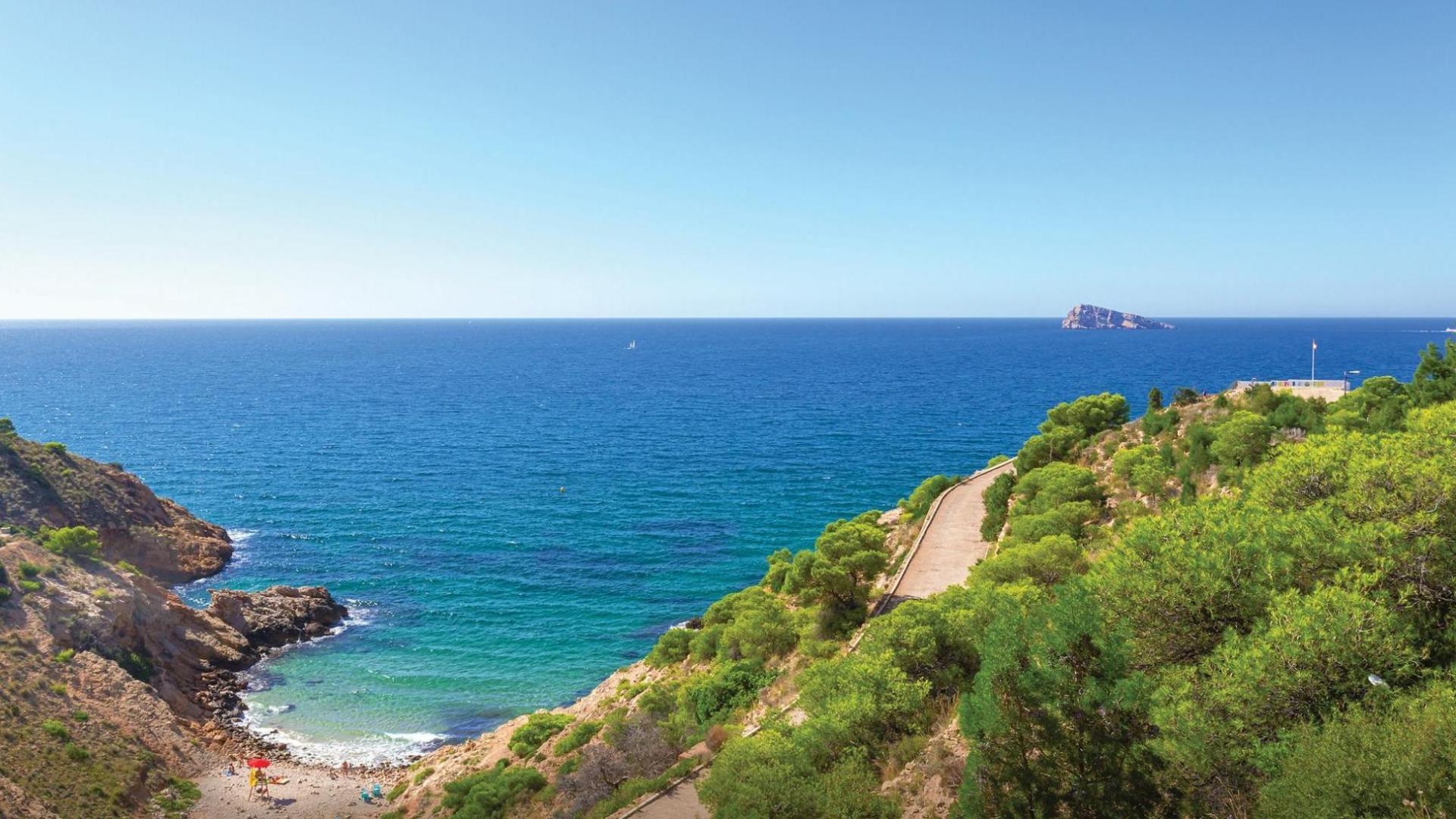 NE1300A - Penthouse for sale in Albir