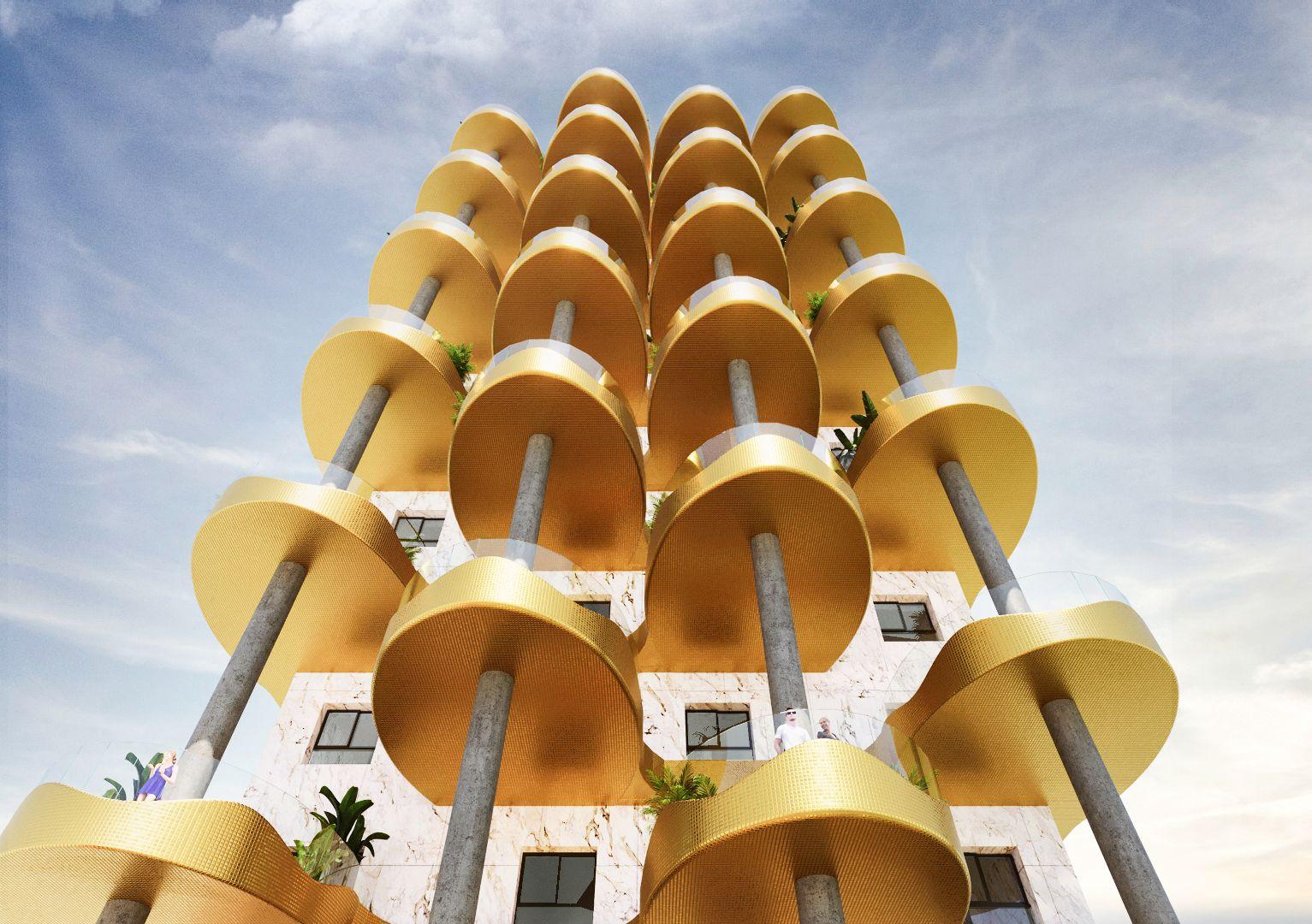 NE1307A - Penthouse til salgs i Calpe