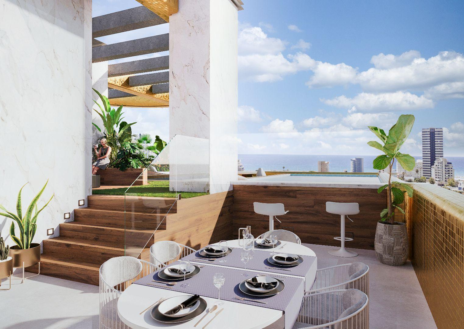NE1307A - Penthouse til salgs i Calpe
