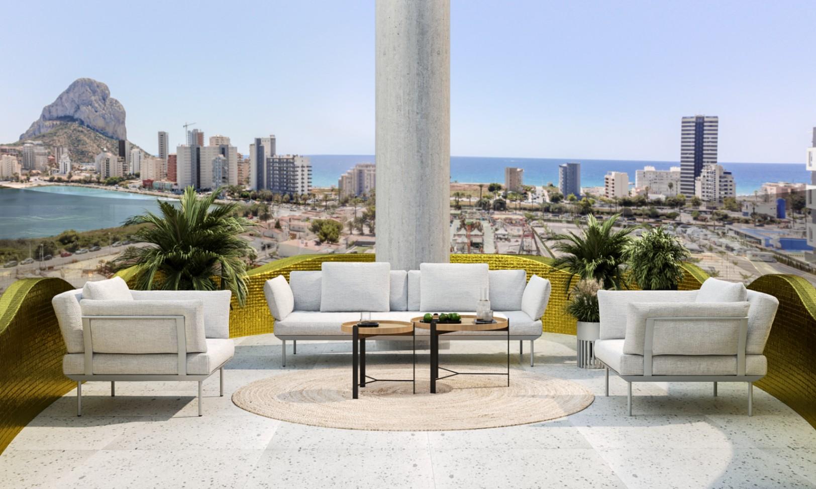 NE1307A - Penthouse til salgs i Calpe