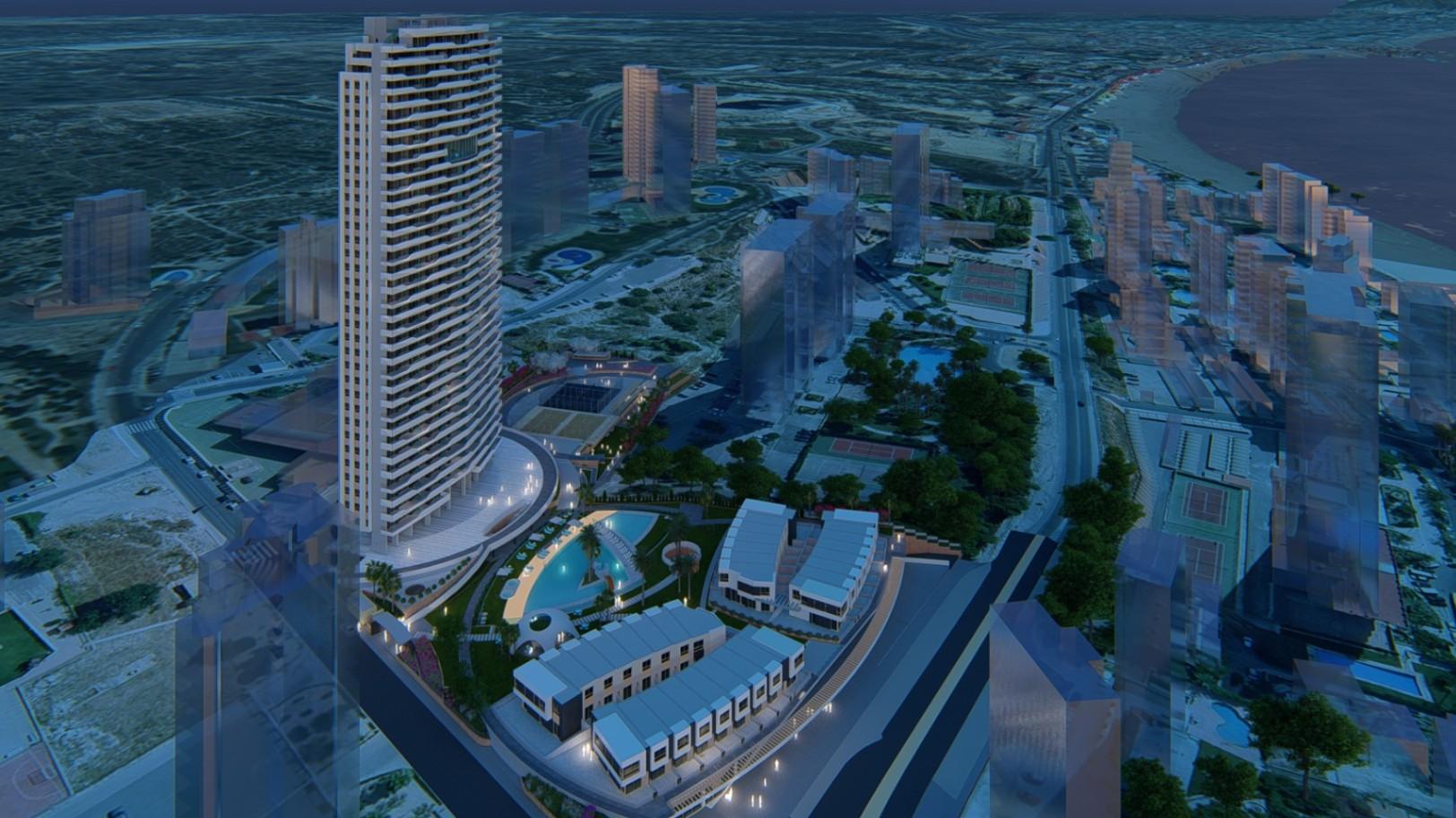 NE1251A - Newbuild apartment for sale in Benidorm