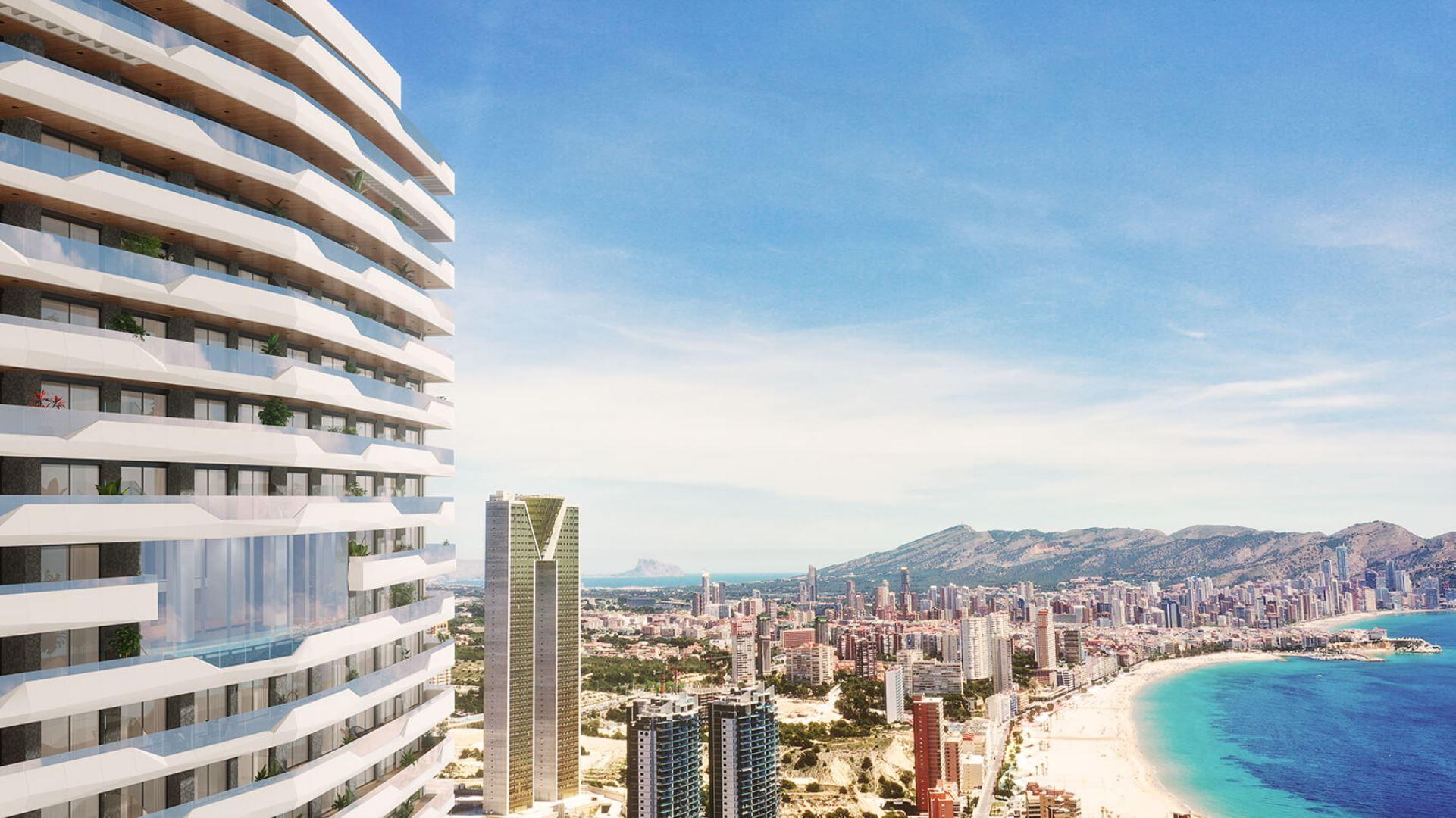 NE1251A - Newbuild apartment for sale in Benidorm
