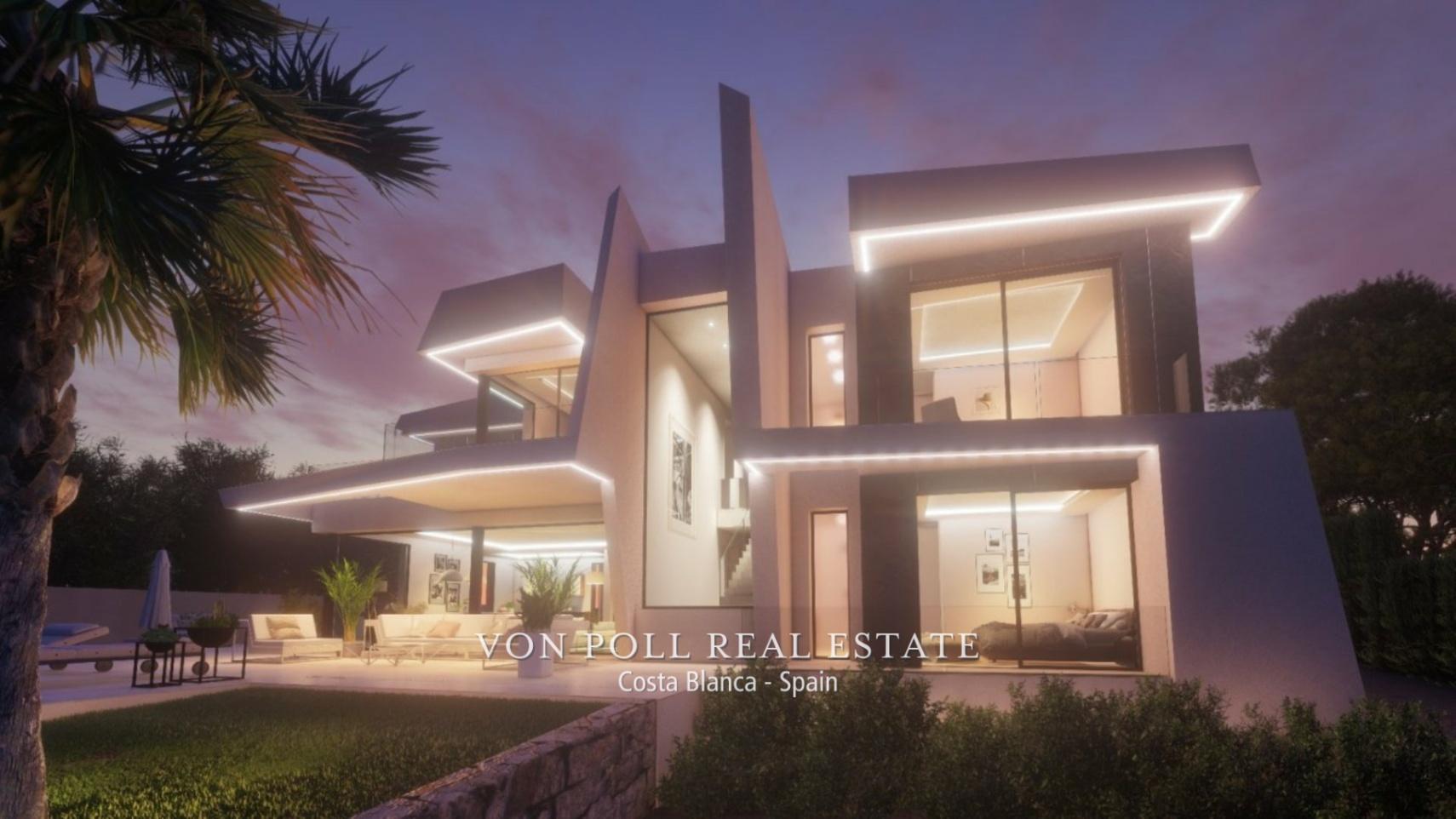 Luxury villa project in Calpe