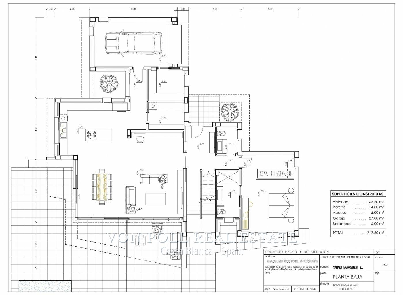 Luxury villa project in Calpe