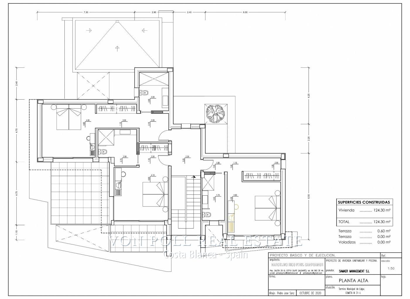 Luxury villa project in Calpe