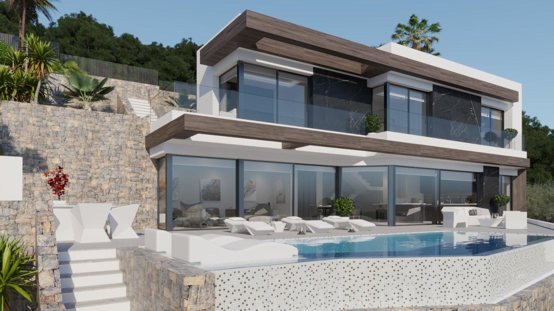 NE1290V - Luxury Villa for Sale in Calpe