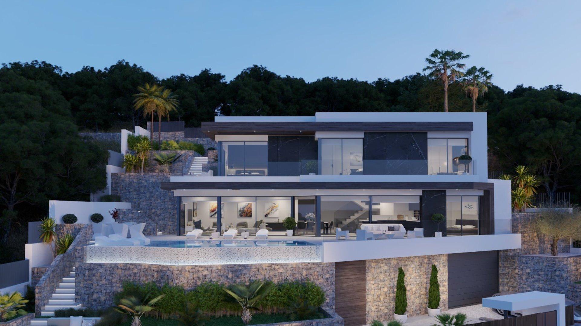 NE1290V - Luxury Villa for Sale in Calpe