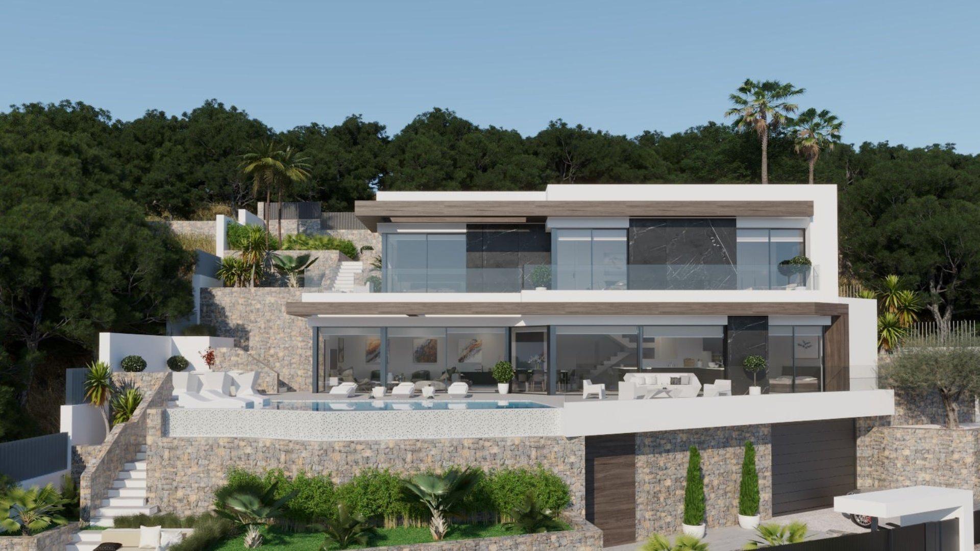 NE1290V - Luxury Villa for Sale in Calpe