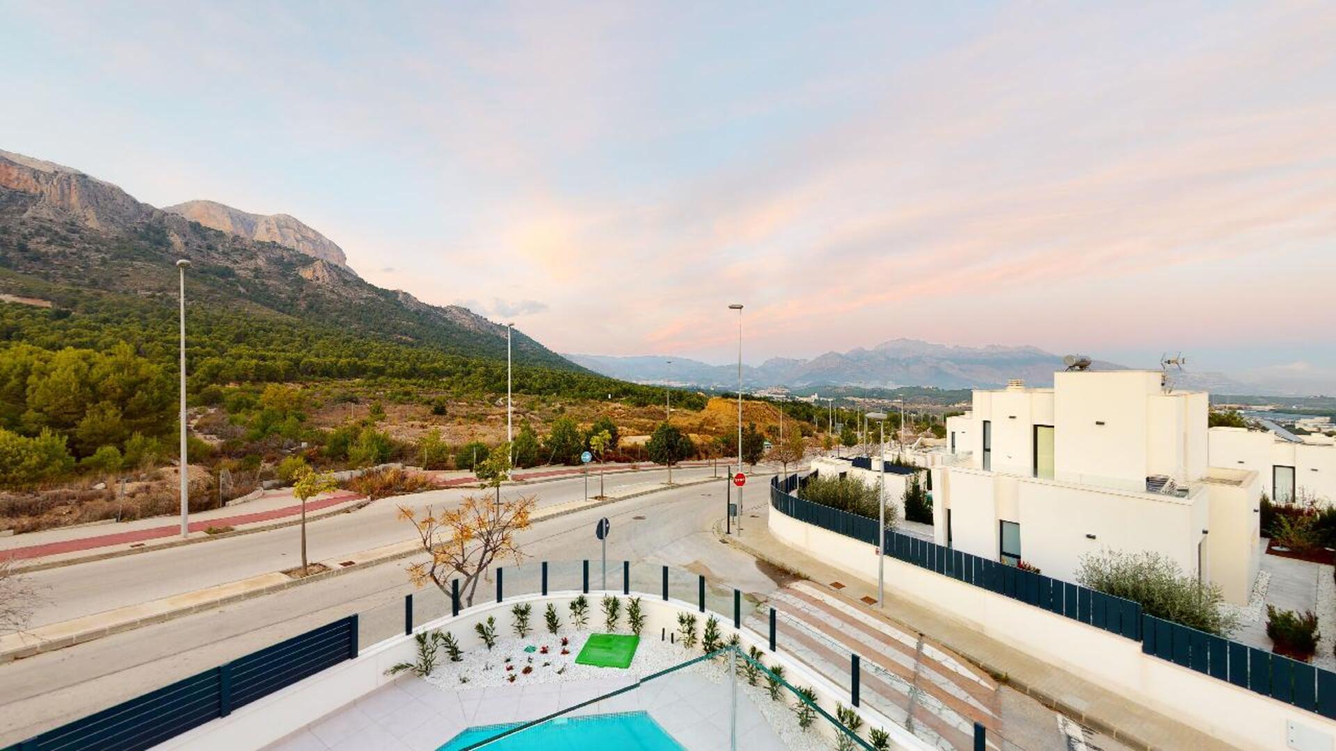 NE1377V - New construction Villa in Polop