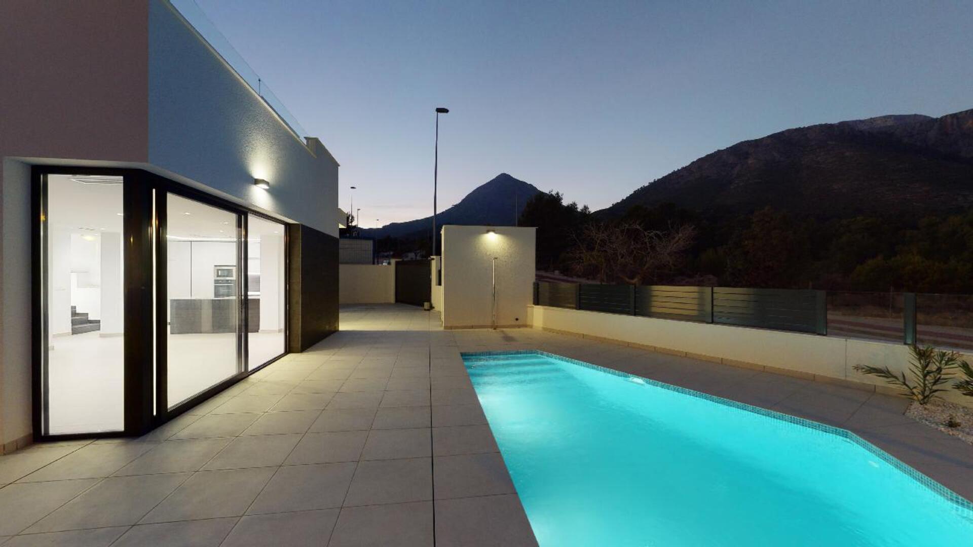 NE1377V - New construction Villa in Polop