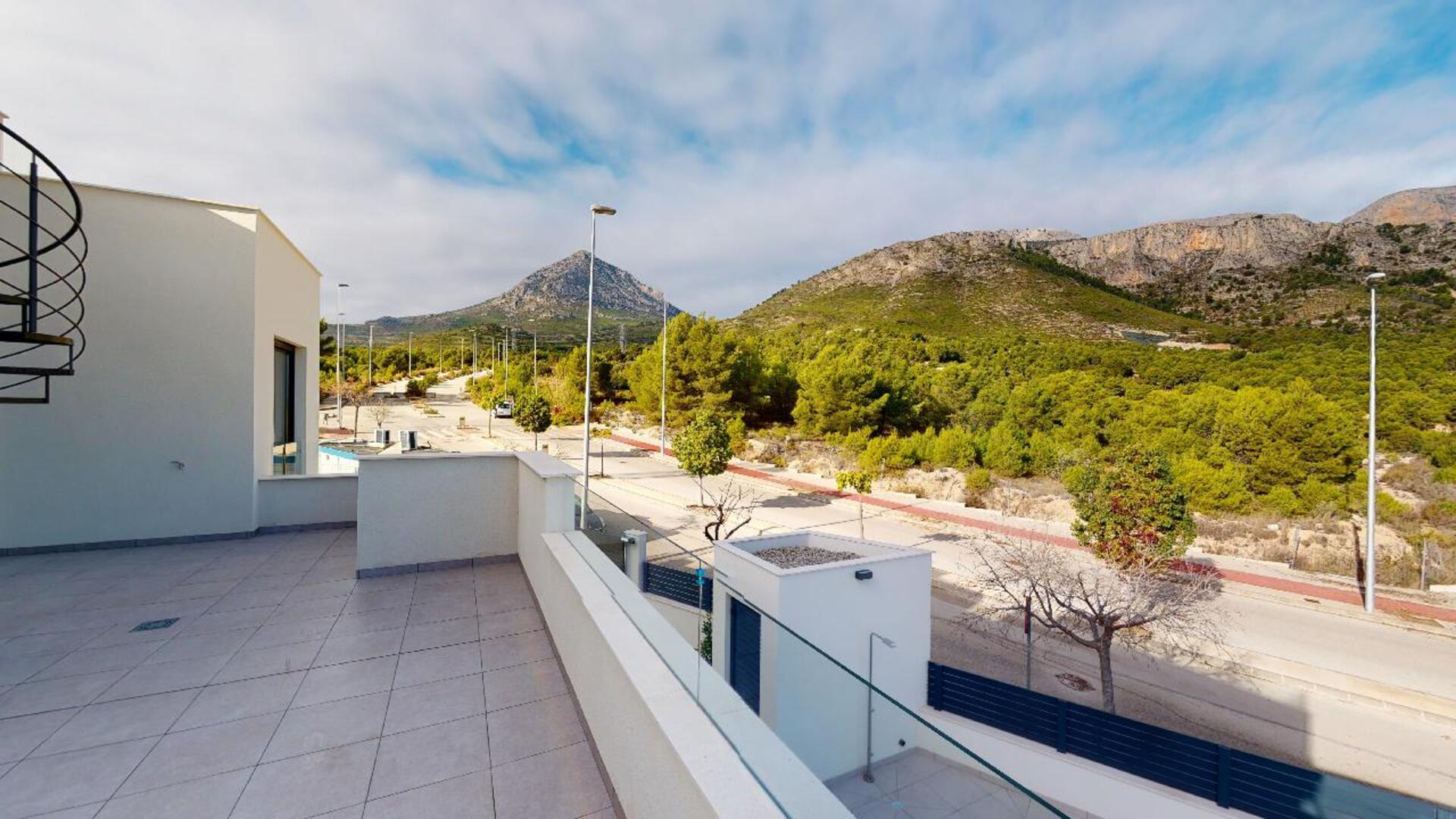 NE1377V - New construction Villa in Polop