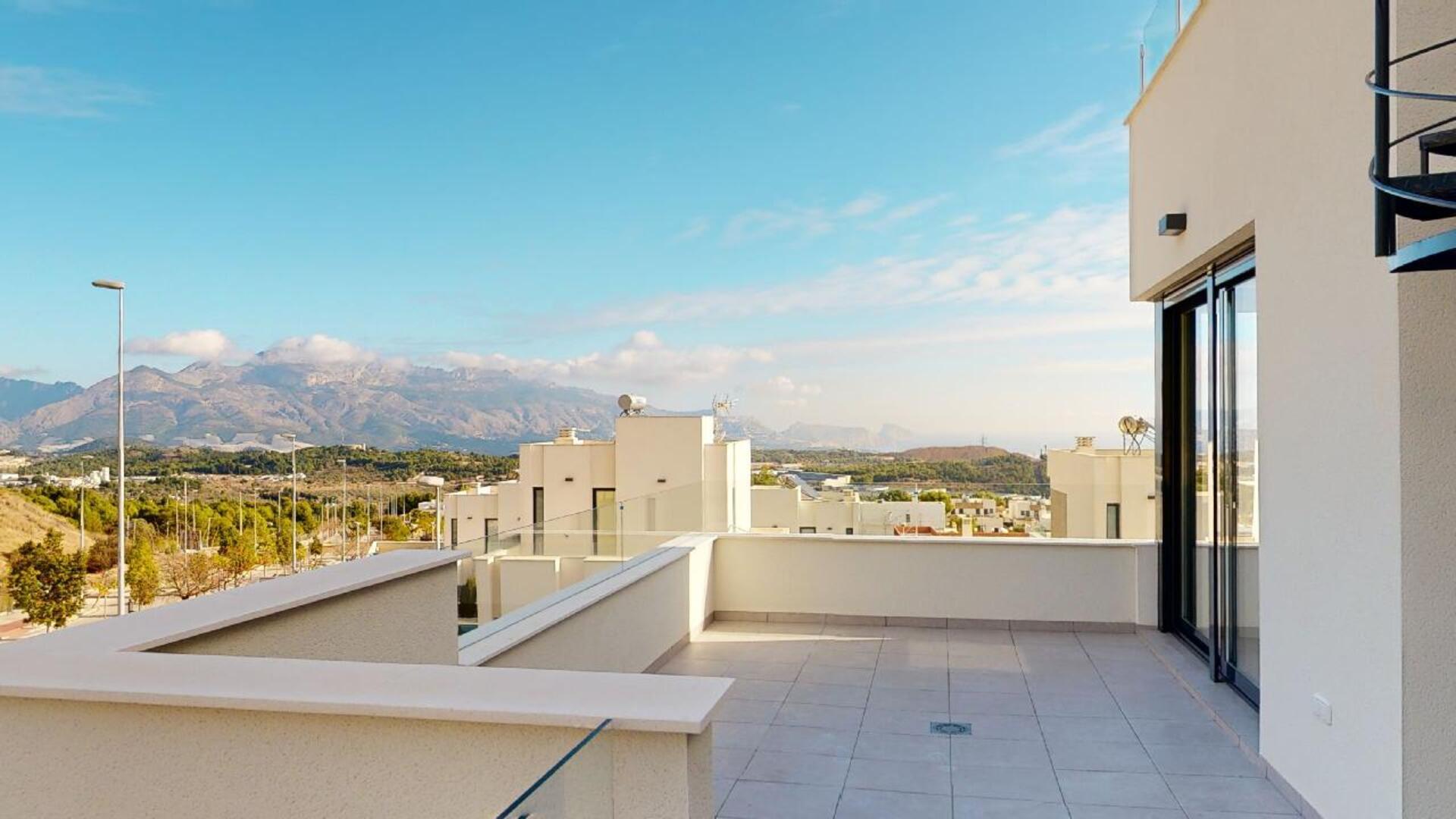 NE1377V - New construction Villa in Polop