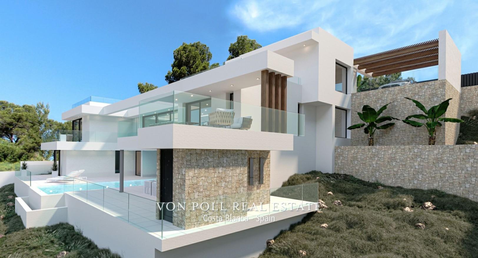 NE1398V - Newbuild Villa for sale in Calpe
