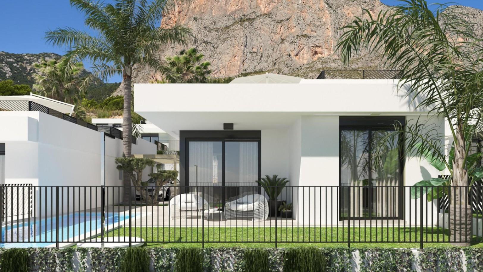 NE1401V - Newbuild Villa for sale in Polop Hills