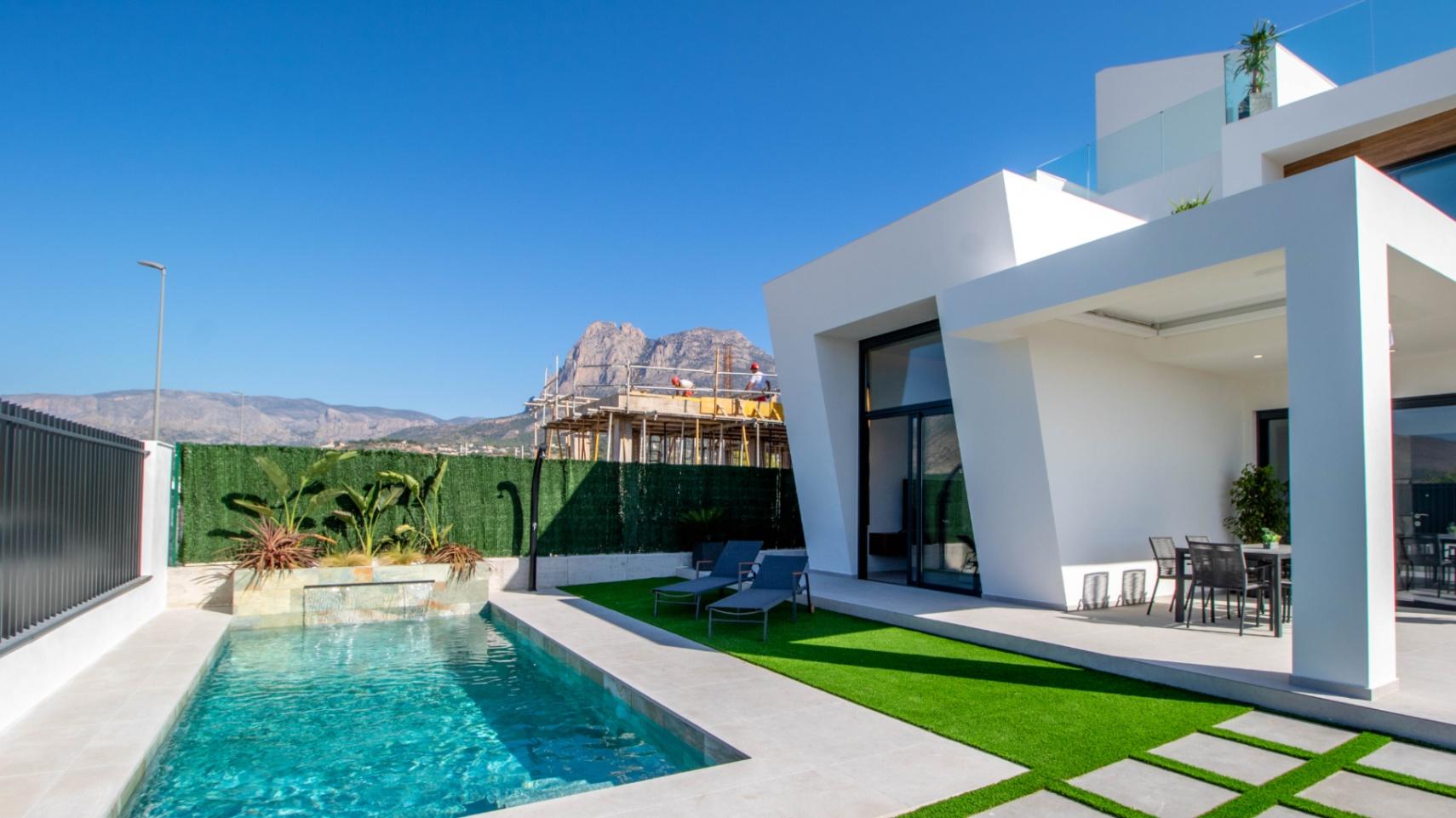Newbuild Villa for sale near Golfcourse in Finestrat