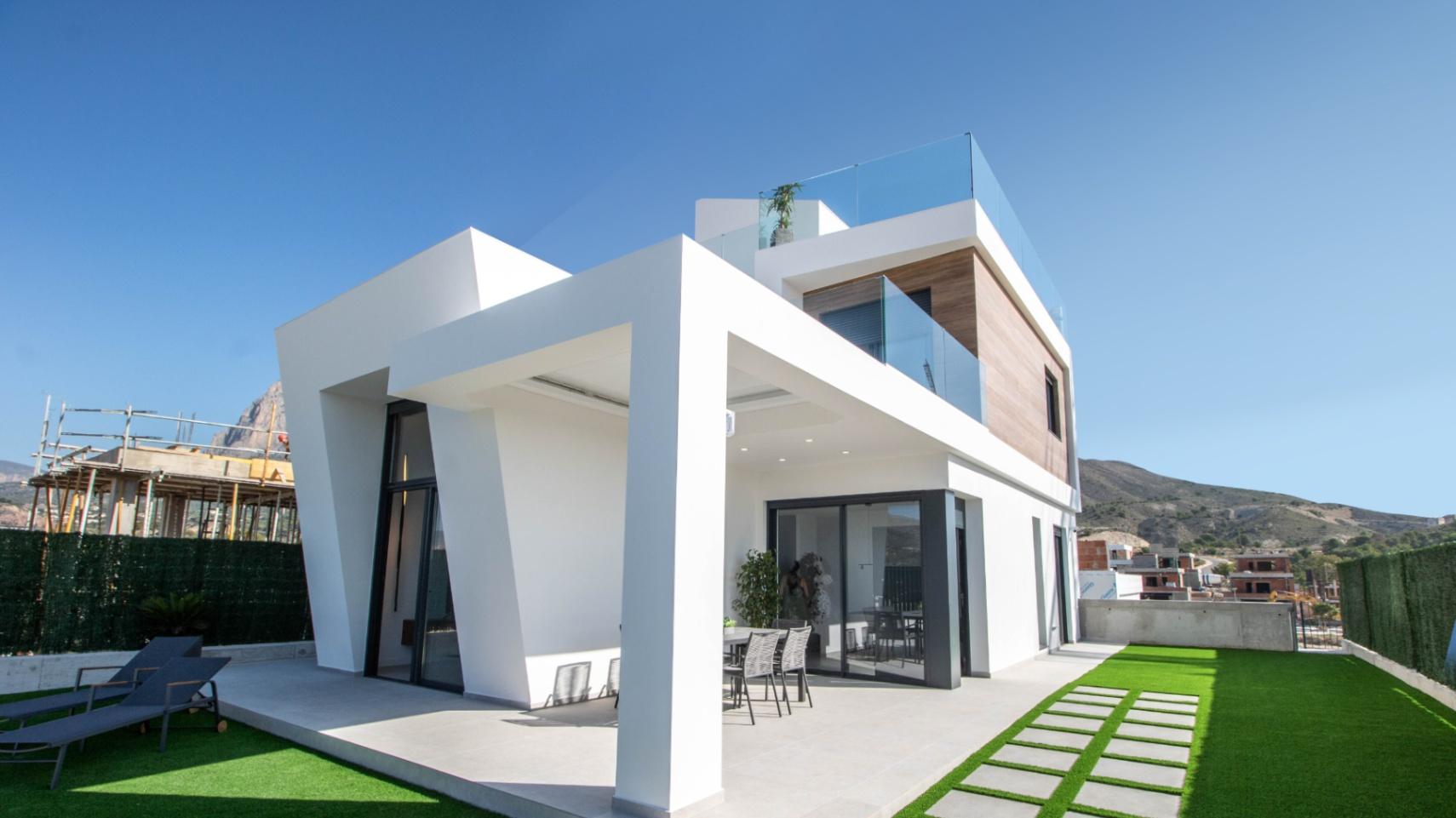 Newbuild Villa for sale near Golfcourse in Finestrat