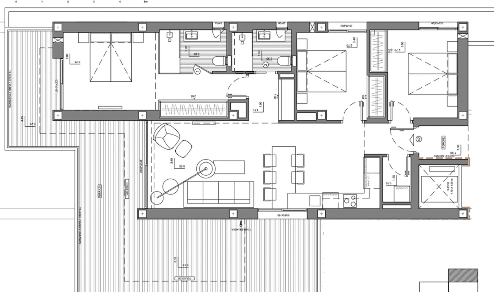 NE1418A - Neubau Penthouse in Cumbre del Sol, Benitachell