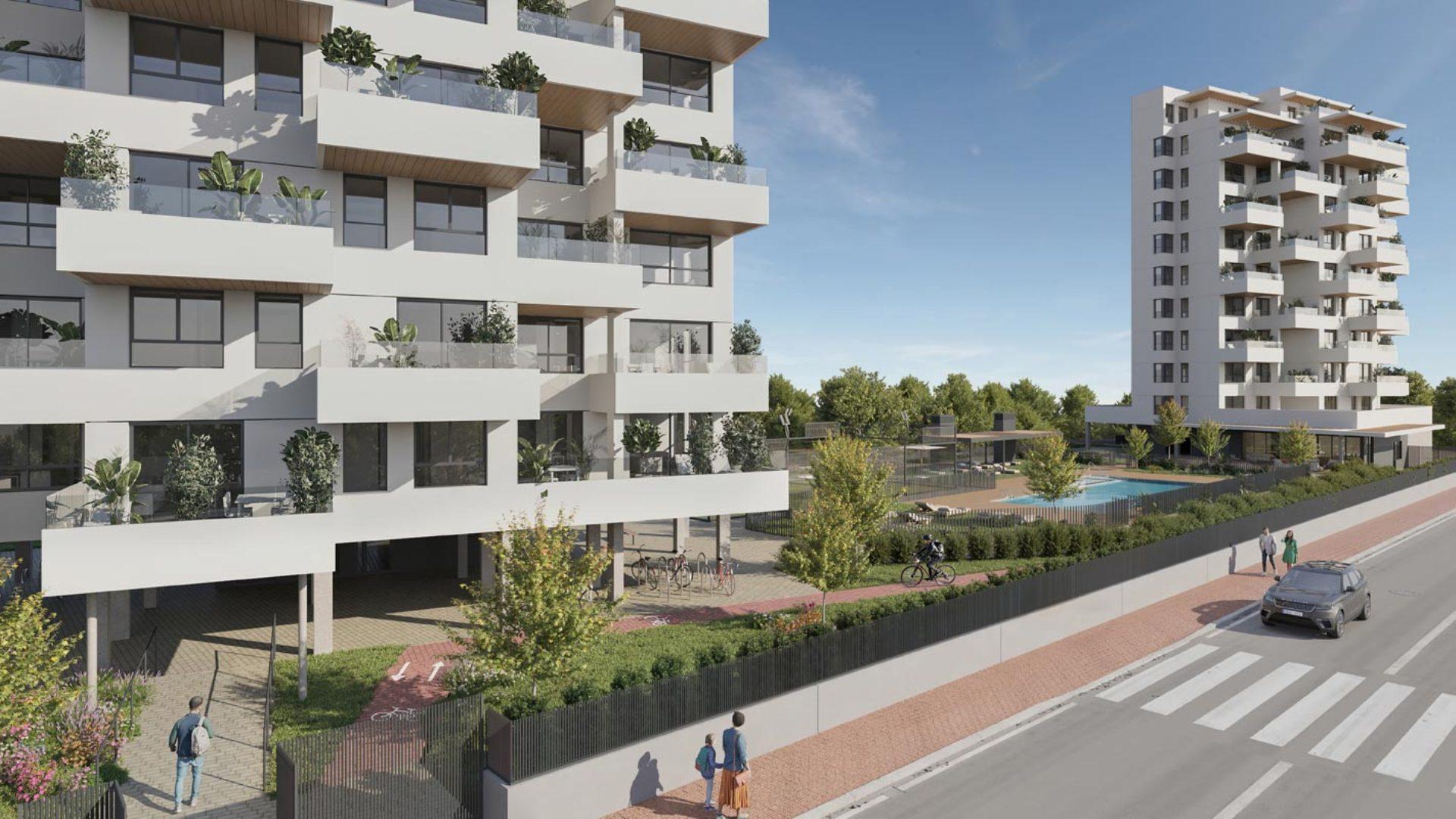 New build apartment in Calpe