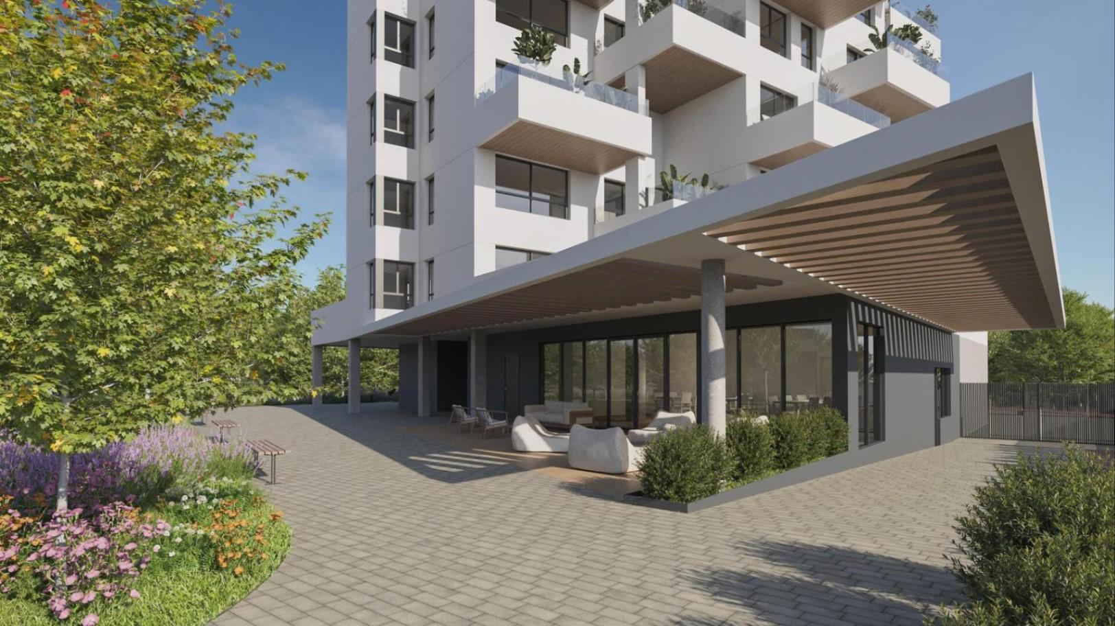 New build apartment in Calpe