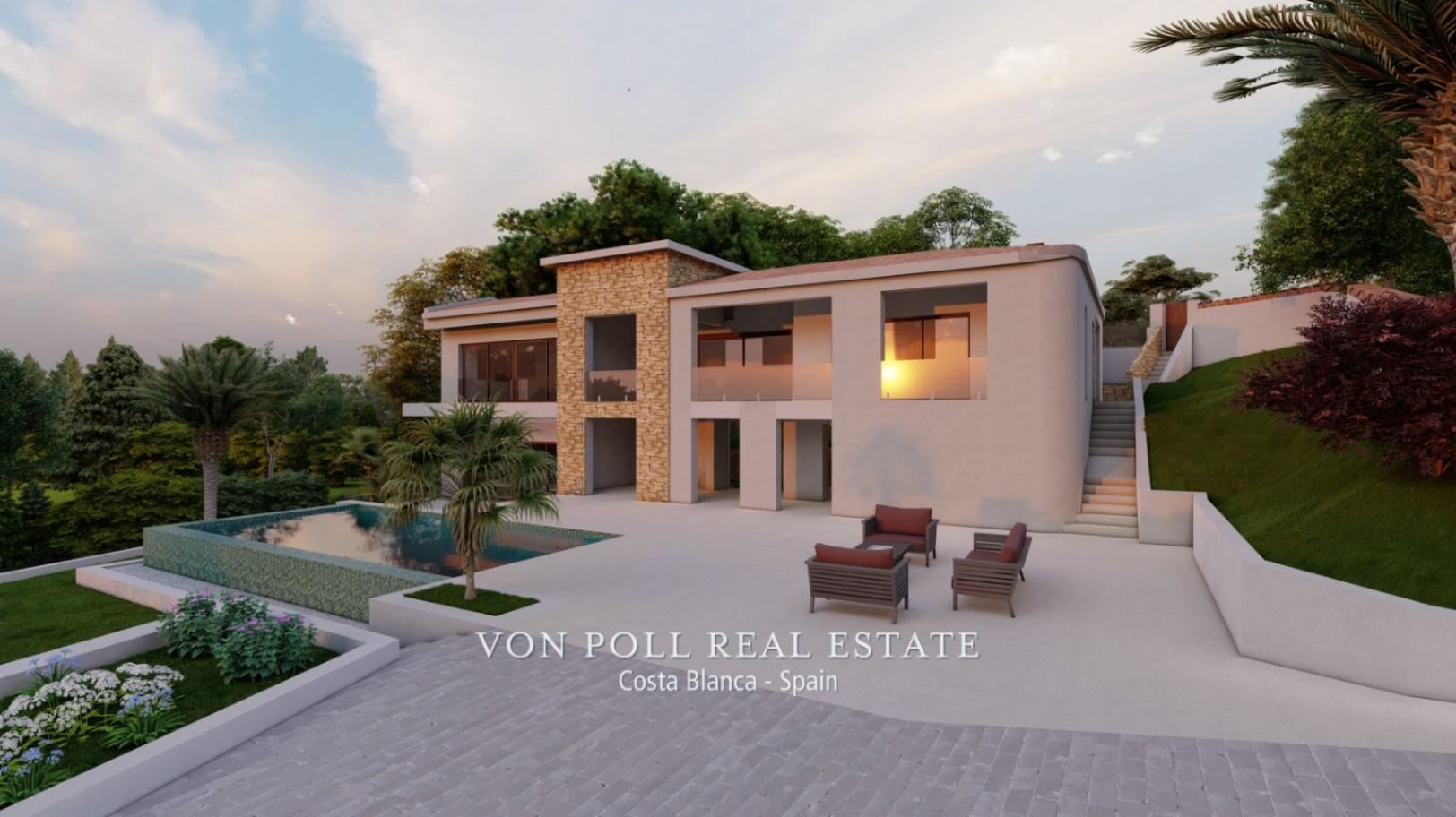 NE1421V - New build luxury villa in Altea